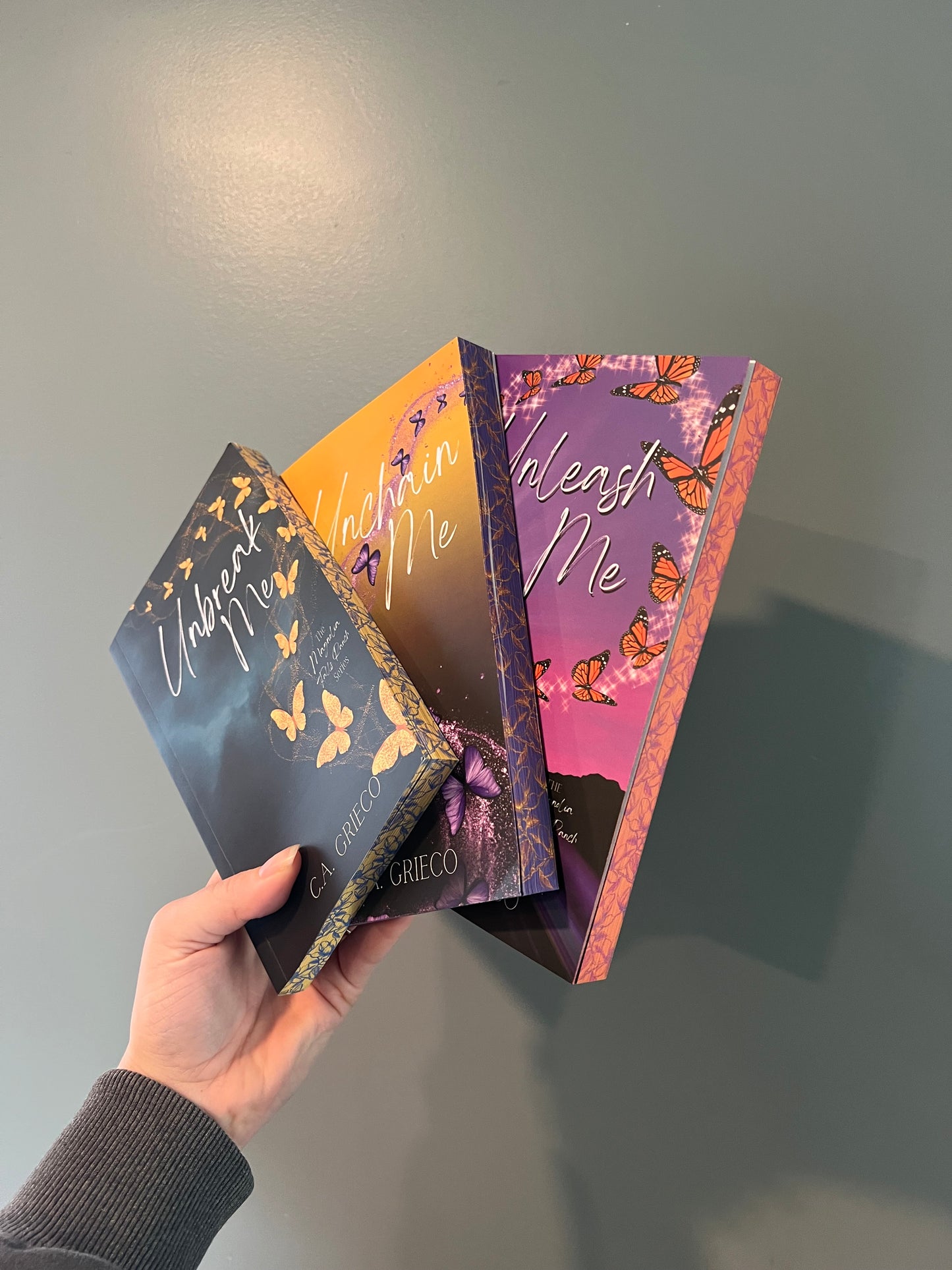 Sprayed edge book bundle (complete 3 book bundle)