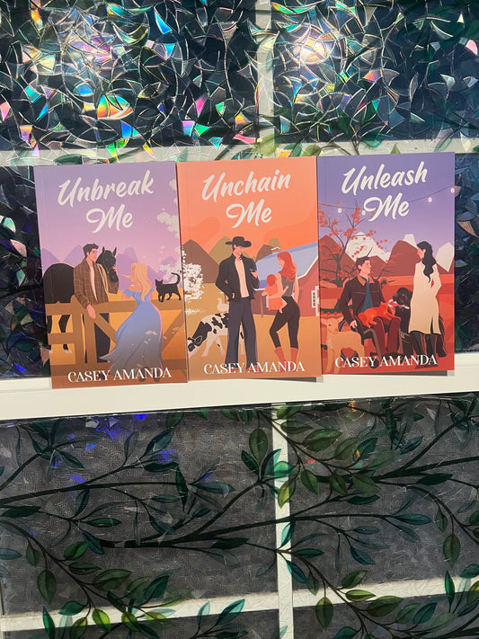 Special edition cartooon covers Magnolia Falls Ranch series