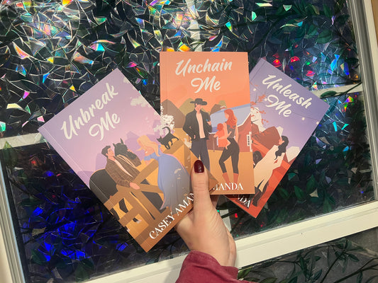 Special edition cartooon covers Magnolia Falls Ranch series